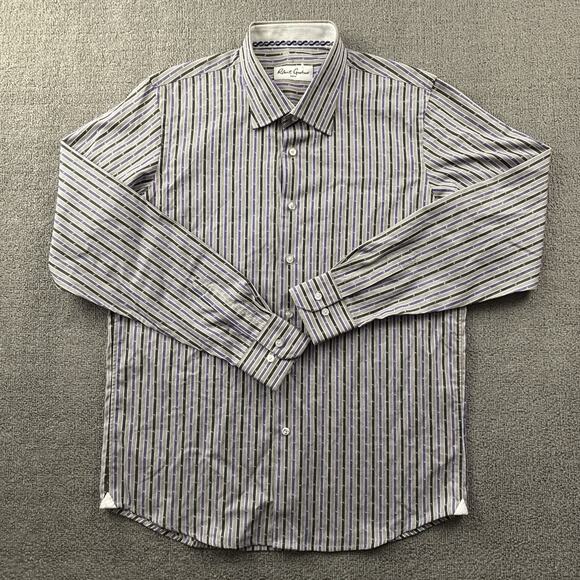 Robert Graham Shirt Adult Medium Button Up Long Sleeve Luxury Casual Men's - Picture 1 of 14